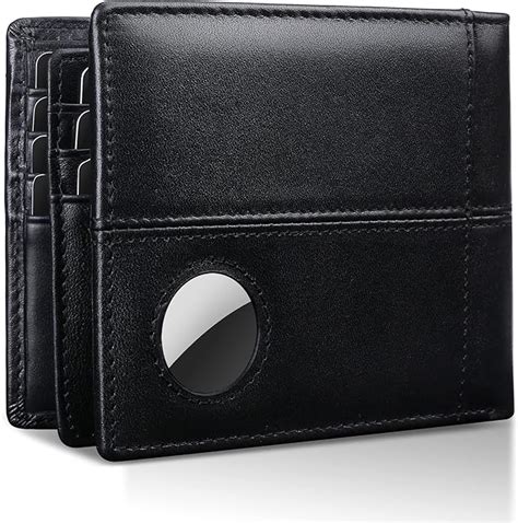 best airtag mens wallet|genuine leather airtag wallet.